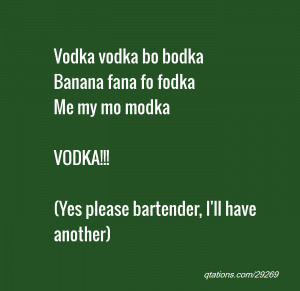 Vodka vodka bo bodka