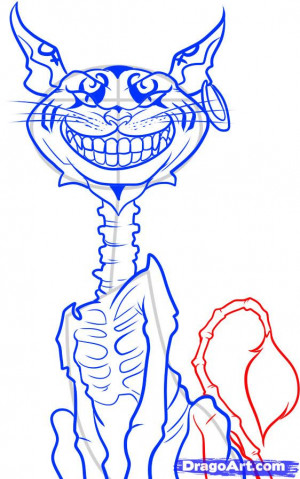 cheshire cat quotes view original image cheshire cat drawing american ...