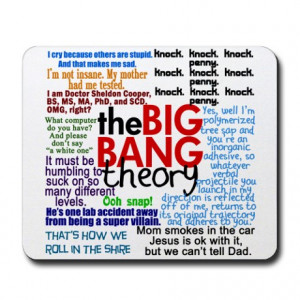 Big Bang Gifts > Big Bang Office > Big Bang Quotes Mousepad
