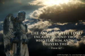 Angels Of Protection Bible Verse The angel of the lord encamps