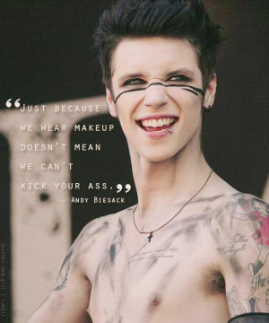 Just because we wear make up doesn't mean we can't kick your ass.