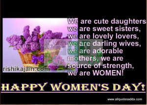 Women’s Day Inspirational Quotes Wishes Images Wallpapers Pictures ...