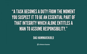 Quotes by Dag Hammarskjold
