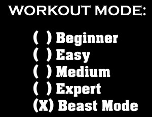Workout Mode