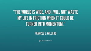 Frances Willard Quotes