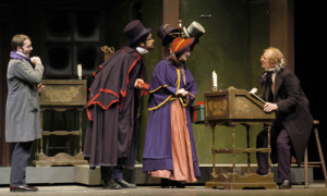 Far Right David Ardrey As Scrooge