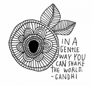 ... You Wish to See in the World 4x6 Gandhi Quote INSTANT DOWNLOAD