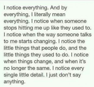 notice everything