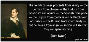 ... insensibility — but he Italian from anger — so you will see that