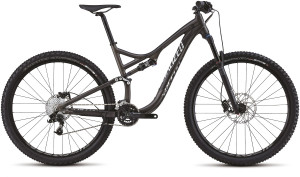 SPECIALIZED Stumpjumper FSR Comp 29 2015 Satin brushed Charcoal Black