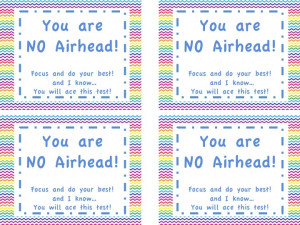 Click HERE to download the Testing Motivation (Airheads) Notecards!