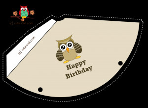 Free Printable Owl Birthday...