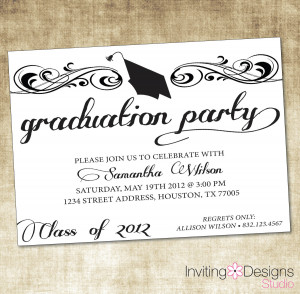 ... Invitations S Customized Invitations. Graduation Party Invitations