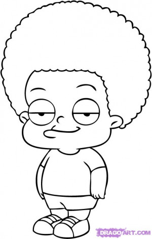how to draw rallo tubbs from the cleveland show step 6