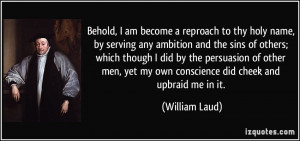 Behold, I am become a reproach to thy holy name, by serving any ...