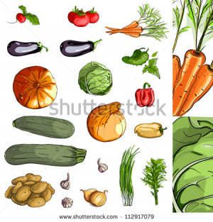 Fresh Vegetables Green...