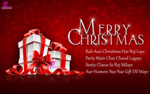 ... Year Wishes and Merry Christmas Greeting Quotes with Cards in Hindi