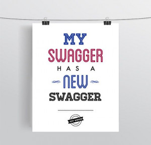 Community Quote Print, Jeff Winger - My Swagger Has A New Swagger