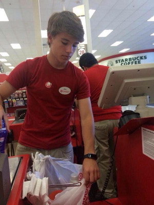 Some Hot Target Employee Just Woke Up Internet Famous After This Photo ...