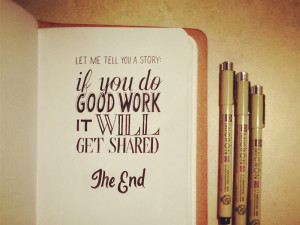 on-getting-recognition