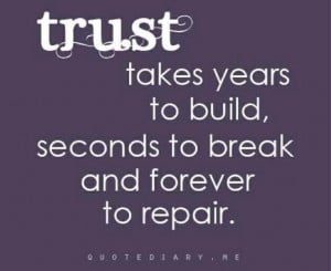 Quotes about broken trust