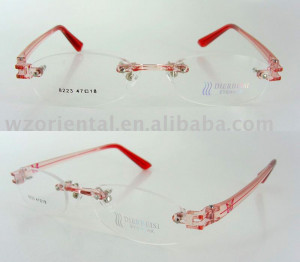 ... rimless, optical frames, girl glasses frame ,spectacle frames, RO2162