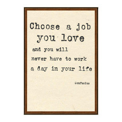 Kathy Kuo Home - Confucius Quote Art Print - Rousing words from a ...