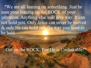 He is my Rock