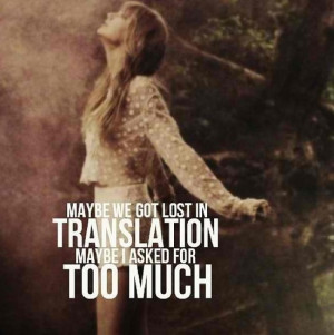 all too well- Taylor Swift RED quotes