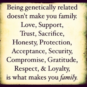 Blood makes you related, #loyalty makes you family ♡ #quote #quotes ...