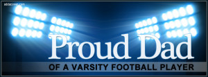 Proud Varsity Dad Facebook Cover