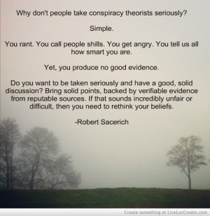 funny conspiracy theorist quote