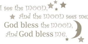 See the Moon - Wall Wishes Wall Decals contemporary-kids-wall-decor