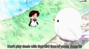 This damn bird made this whole episode memorable to me.