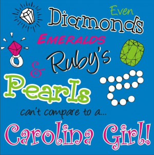 Carolina Girl Sayings