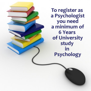 ... to become a Registered Psychologist ~ Specialising In I/O Psychology