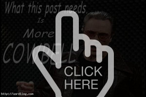 christopher walken cowbell quote