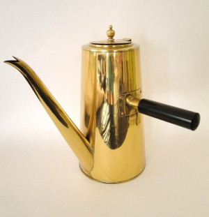 Vintage Brass Coffee Pot