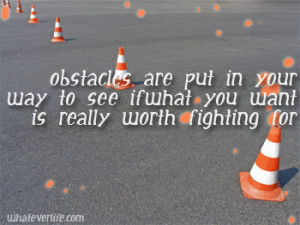 Overcome your Obstacles