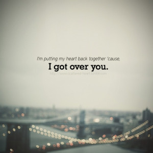 Over You - Daughtry. I still have so much love for this song!