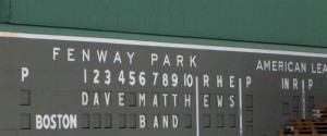 Dave Matthews Band at Fenway Park