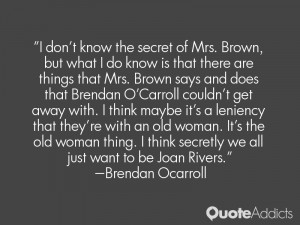 says and does that Brendan O 39 Carroll couldn 39 t get away with I ...