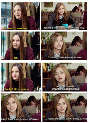 , chloe moretz, concert, crazy, face, friends, hate, if i stay, kim ...