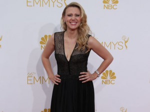 Kate McKinnon of Saturday Night Live arrives at the 66th annual Emmy ...