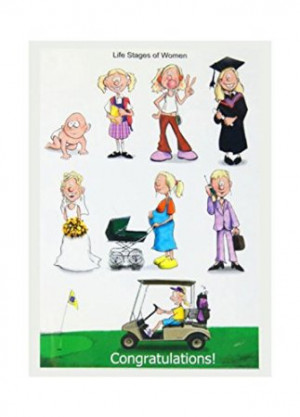 Golf Birthday Thank You Congratulations Anniversary Cards - Retirement ...