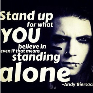 Related Pictures andy biersack black veil brides quotes inspiration ...