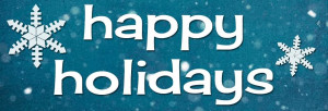 Happy Holidays Banner Bluehappy Holiday Banner Quotes Tkjh