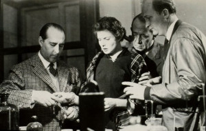 Ingrid Bergman and Roberto Rossellini