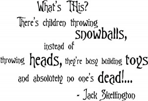Nightmare Before Christmas Jack And Sally Quotes Jack And Sally ...