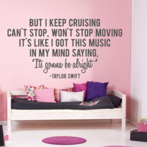 Taylor Swift Shake it off Lyrics Wall Sticker